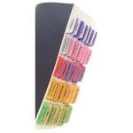 Book Tabs for Alcoholics Anonymous: The Big Book 4th edition. Laminated, Color-coded, and Repositionable for AA (Book not included)