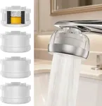 LongLasting Faucet Water Filter for Bathroom Sink .Kitchen Faucet Water Purifier.Hard Water Softener.Relieve Dry, Rough&Itchy Skin, Suitable For Sensitive Skin.Make Skin Smooth &Tender. Tylola TWF-2.0