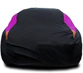 MORNYRAY Waterproof Car Cover All Weather Snowproof UV Protection Windproof Outdoor Full car Cover, Universal Fit for Sedan (Fit Sedan Length 207-216 inch, Purple)