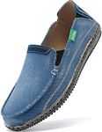 VILOCY Mens Slip on Deck Shoes Zero