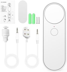 Jadeshay Water Leak Detector, Wireless Water Sensor Alarm 2 in 1 WiFi Water Leak Detector Water Level Sensor 90dB Water Leakage Alarm w/Remote Monitoring for Smart Home, Kitchens, Bathrooms
