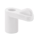 Prime-Line PL 14594 7/16 in. White Plastic Flush (100-pack) Screen Clip