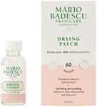 Mario Badescu Drying Duo, Includes Drying Lotion Blemish Spot Treatment with Salicylic Acid and Sulfur (1 Fl Oz) and Drying Patch Facial Stickers, Invisible Pimple Patches (60 Count)