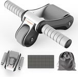 TEWONKAL Ab Roller Wheel for Men and Women, Portable Foldable Ab Wheel Roller for Core Workout at Home Gym Outdoors