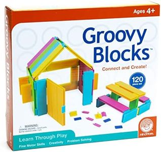 MindWare Groovy Blocks 120 Piece Set