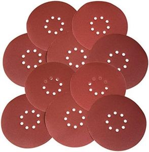 WEN 6369SP150 150-Grit Hook and Loop 9-Inch Drywall Sander Sandpaper, 10-Pack