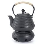 MILVBUSISS Cast Iron Teapot with Wa