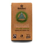 Makaibari Tea Treasures Silver Green Darjeeling Loose Long Leaf Green Tea | Usda Certified Premium Green Tea | Anti-Oxidants, Immunity Booster | 25 Pcs Tea Bags | 50 gram