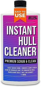 Fiberglass Boat Hull Cleaner for Boats & Boat Cleaner Cleaning Supplies Marine Metal Stain Remover and Restorer Boat Soap Wash Pro Products Clean Deck Pontoon & Sailboat & Boat Deck Cleaner