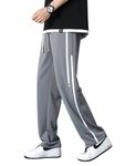 Lymio Track Pant for Men || Men Track Pant || Track Pant (TP-34-35) (M, Grey)