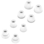 Replacement Silicone Ear Tips Earbuds Buds Set Compatible with Beats by dr dre Powerbeats Pro Wireless Earphones (White)