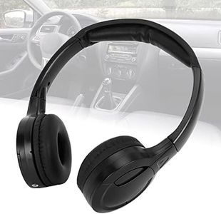 Wireless Car Headphones, Wireless Infrared Stereo Audio 2 Channel Headphones for Car Headrest DVD