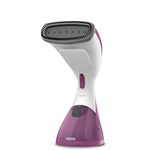 Usha Techne Direct 1000 Garment Steamer- Vertical Steaming, 920 W, up to 21 g/min (Purple & White)