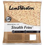 Lamb Weston Frozen Julienne Shoestring Stealth Fries - 4x2.5kg