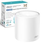 TP-Link Deco Dual Band Mesh WiFi Router, 2402 Mbps WiFi 6 Router, 230m2 Coverage, Connect Over 150 Devices,Use as a Mesh Wifi Extender Booster,Parental Controls, Compatible with all Deco Models,Add on