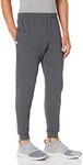 Russell Athletic Men's Dri Power Fleece Joggers with Pockets, Relaxed Fit, Moisture Wicking Sweatpants, Black Heather, Medium