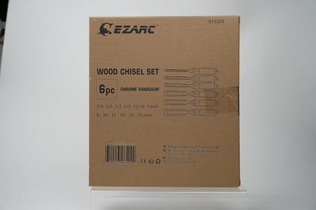 EZARC 6-Piece Wood Chisel Set – Precision Carpentry Tools