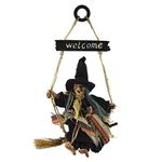 TINAYAUE Halloween Decoration Hanging Witch Toys House Bar Horror Ghost Devil Wizard Figurine Ornaments Holiday Season Festive Decor Props