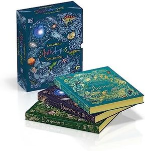 Children's Anthologies Collection: 3-Book Box Set for Kids Ages 6-8, Featuring 300+ Animal, Dinosaur, and Space Topics