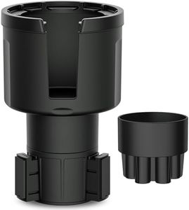 Swigzy Car Cup Holder Expander Adapter (Long Base) - Holds Hydro Flask, Yeti, Nalgene, Large 32/40 oz. Bottles & Big Drinks