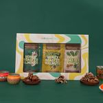 Nourish Organics Festive Diwali Nut Gift Pack | Honey Roasted Cashews, Walnuts & Almonds | Nutty Snack Hamper | Naturally Sweet & Healthy | No Refined Sugar | Clean Label