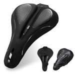 YOUNGDO Bike Seat Cover, Gel Bicycle Seat Cover, Soft and Comfortable Bike Seat Cover, Waterproof and Dustproof Bicycle Seat Cover, for Narrow Wide Bicycle Seats