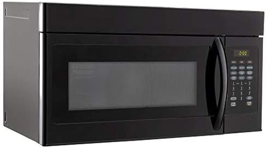 RecPro RV Microwave Over the Range 30" Convection Oven | Black Finish | 120V AC | 900W | Camper Microwave | Direct replacement for Greystone and High Pointe