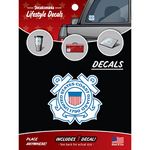 United States Coast Guard Licensed 6" Logo Car Truck Vinyl Sticker Vehicle Decal