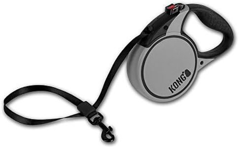 KONG Terrain Retractable Dog Leash, Small, Grey, 5m Tape