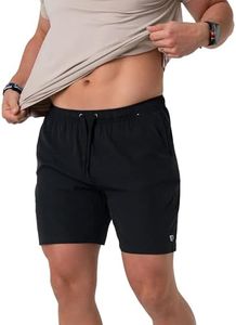 BURLEBO Athletic Short - Heather Black - Retro Duck Camo