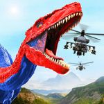 US Army Helicopter Jurassic Dino Hunting Gunship Shooting Dinosaur Hunt - War City Combat Free Games For Boys & Girls (Kids Games)