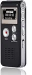 Digital Voice Recorder 16GB Voice Activated Recorder with Playback for Lectures - USB Rechargeable Dictaphone Sound Audio Recorder