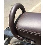 Pure biking Bullet Back Support Pillion Brown for Classic 350 500 Electra Standard Bullet