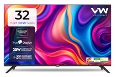 VW 80 cm (32 inches) Frameless Series HD Ready LED TV VW32A (Black)
