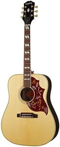 Epiphone Masterbilt Hummingbird Acoustic Electric, Aged Natural Antique
