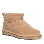 BEARPAW Women's Shorty Multiple Colors | Women's Ankle Boot | Women's Slip On Boot | Comfortable Winter Boot, Iced Coffee, 5 UK