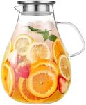 Glass Pitcher with Lid,3000ml - Hot