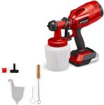 Einhell Power X-Change 18V Cordless Fence & Decking Paint Sprayer - Effortless And Fast Painting Of Fences, Sheds, Decking & Garden Furniture - TC-SY 18/60 Li Solo Spray Gun (Battery Not Included)