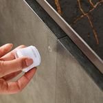 Child Locks for Kitchen Cupboards – BABY SPROUT® 10 Magnetic Safety Locks + 2 Keys & 8 Bonus Corner Protectors – Baby Proof Cupboard Locks for Children, Easy 30 Second Install, No Tools 3M Adhesive