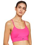 Reebok Women's Polyester Wire Free Training Bra Sports (GL2966_PROPNK_38D)