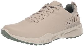 ECCO Men's S-Hybrid Hydromax Waterproof Golf Shoe, Gravel, 8-8.5