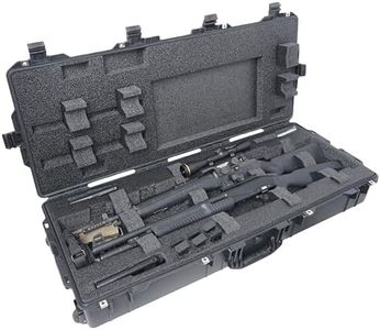 Case Club 2 Rifle (or Shotgun) Waterproof Case fits Multiple Guns & 3 Pistols