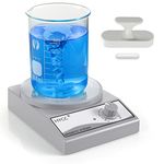 HYCC Magnetic Stirrer, 3000 RPM Magnetic Mixer, Stir Plate Max Stirring Liquid 3 Liters, Lab Stirrers with Magnetic stir bar and stir bar Retriever