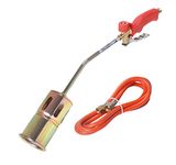 ROTHENBERGER Industrial RoMini Premium, warm-up burner, incl. 2m hose line, flames of bituminous membranes; warming; Welding foils; Weed Destroyer 030961E