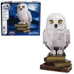 4D Build, Harry Potter Hedwig 3D Puzzle Model Kit 118 Pcs | Harry Potter Gifts Desk Decor | Building Toys | 3D Puzzles for Adults & Teens 12+