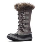 Sorel JOAN OF ARCTIC WATERPROOF Women's Snow Boots, Grey (Quarry x Black), 6.5 UK