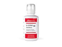 K-Citra Solution (450ml) - Potassium Citrate Supplement - Best for Potassium Depletion & Kidney Stones - Contains 1080mg of Potassium Citrate per 5mL - Effective Alkali Therapy & Simple Dosing Regimen