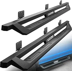 YITAMOTOR Drop Side Steps Compatible with 2019-2024 Dodge RAM 1500 New Body Crew Cab, Off-Road Running Boards, Black Powder Coated Nerf Bars