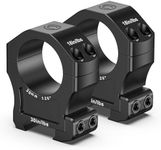 CVLIFE 30mm Scope Rings Mount - 7075 Aluminum Precision Rifle Scope Rings High Profile for Picatinny Rails - 2 Pieces