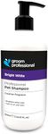 GROOM PROFESSIONAL Bright White Dog Shampoo - Coat Whitening Shampoo for Dogs - Enhances White Tones - Deep Cleansing Formula for Dirty Coats - Added Coconut Oil for Soothing Dry or Itchy Skin, 350ml